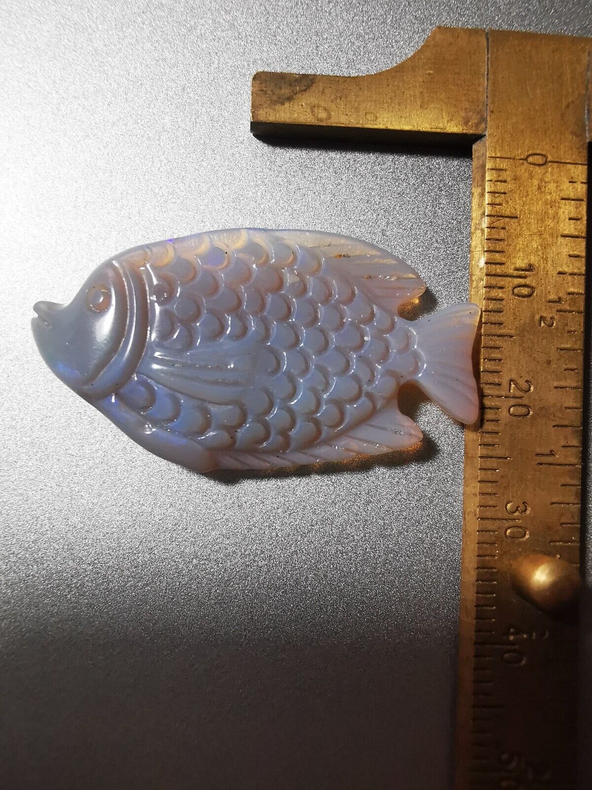 Australian Opal carving Piece, solid opal