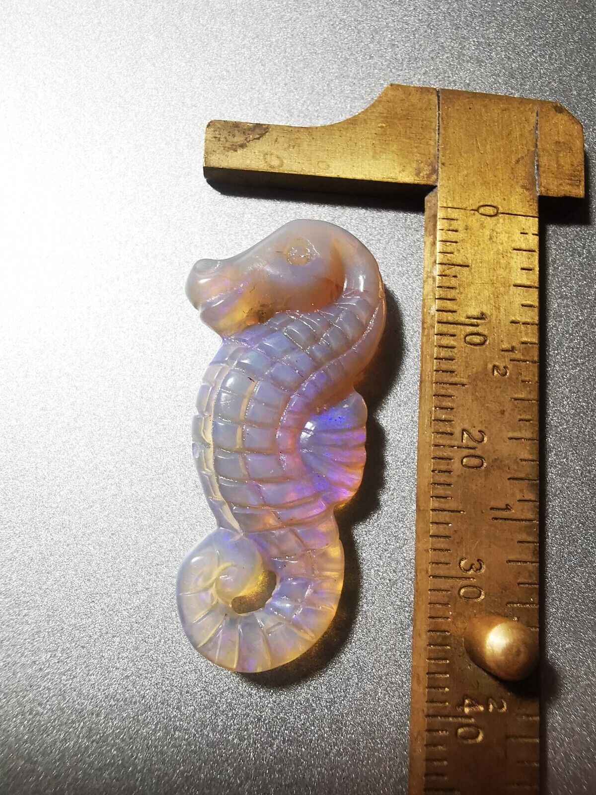 Australian Opal carving Piece, solid opal
