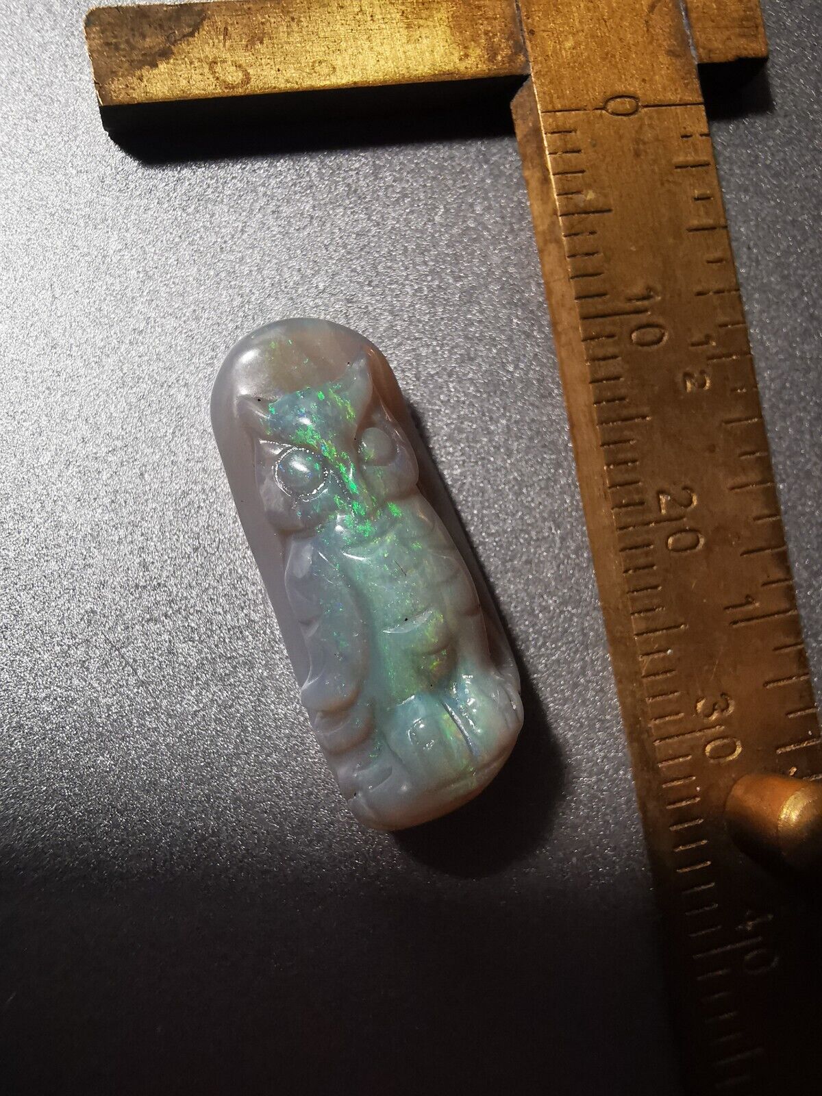 Coober pedy solid Opal carving Piece, solid opal
