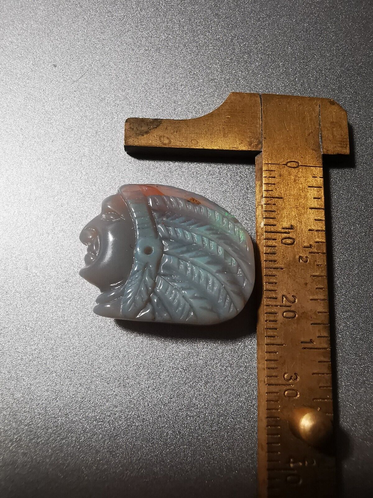 Australian Opal carving Piece, solid opal