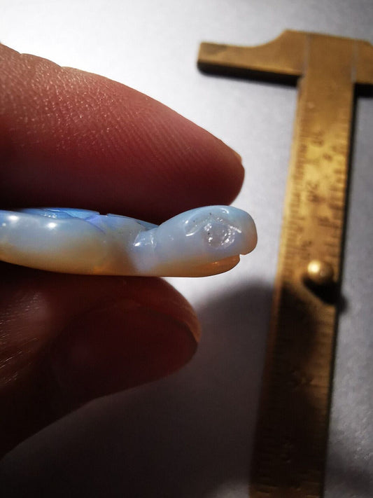 Coober pedy solid Opal carving Piece, solid opal