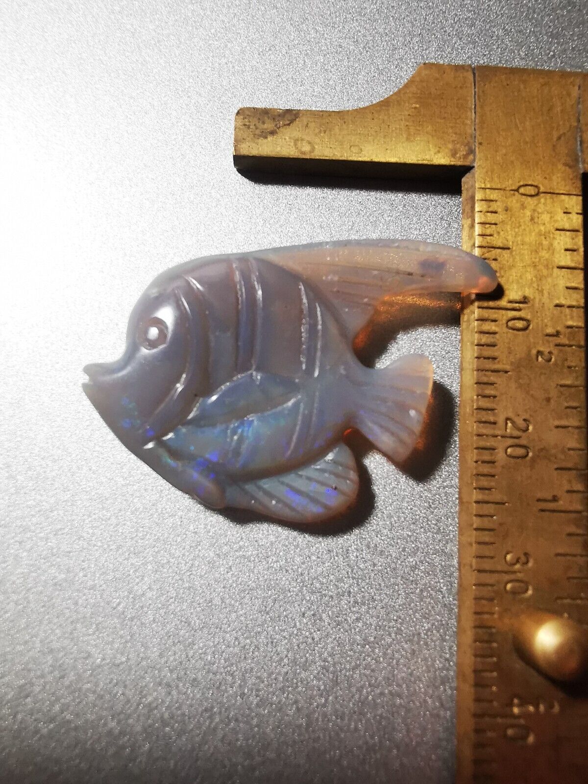Coober pedy solid Opal carving Piece, solid opal