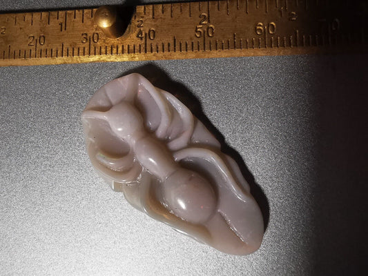 Coober pedy solid Opal carving Piece, solid opal