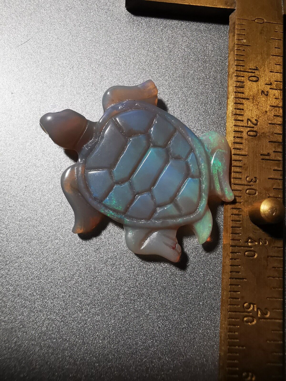 Coober pedy solid Opal carving Piece, solid opal