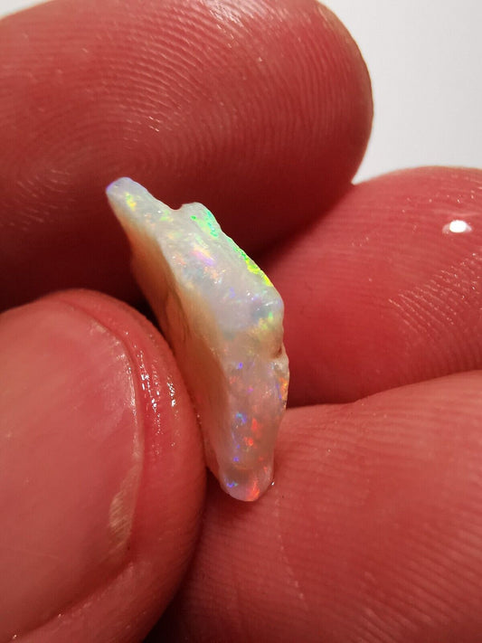 3.1 Carats Solid Rough Coober Pedy Opal Piece with Beautiful Colour B1