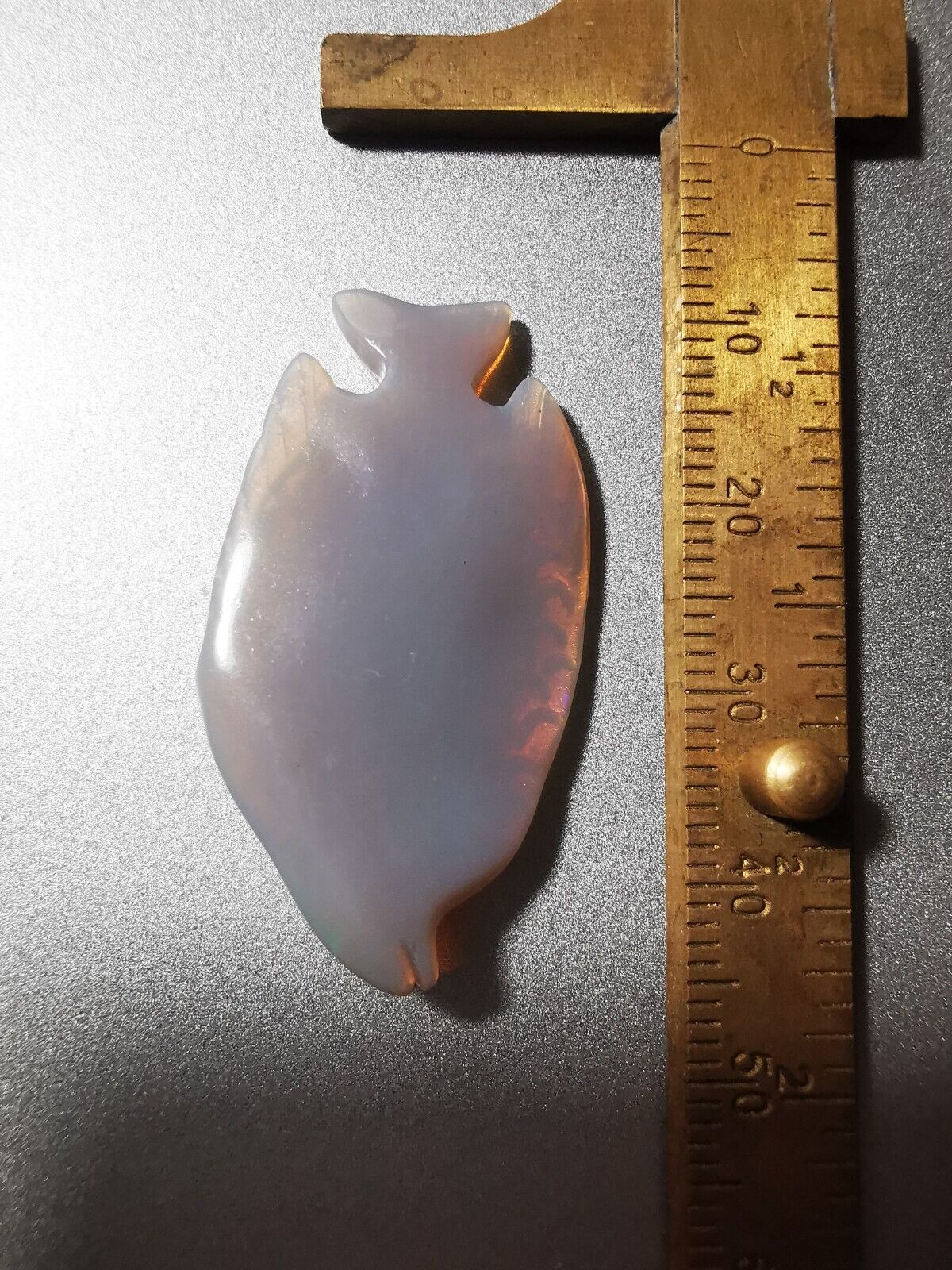 Australian Opal carving Piece, solid opal